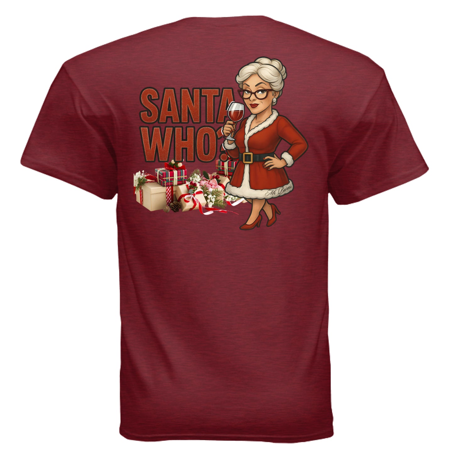 ANTIQUE CHERRY RED - BACK