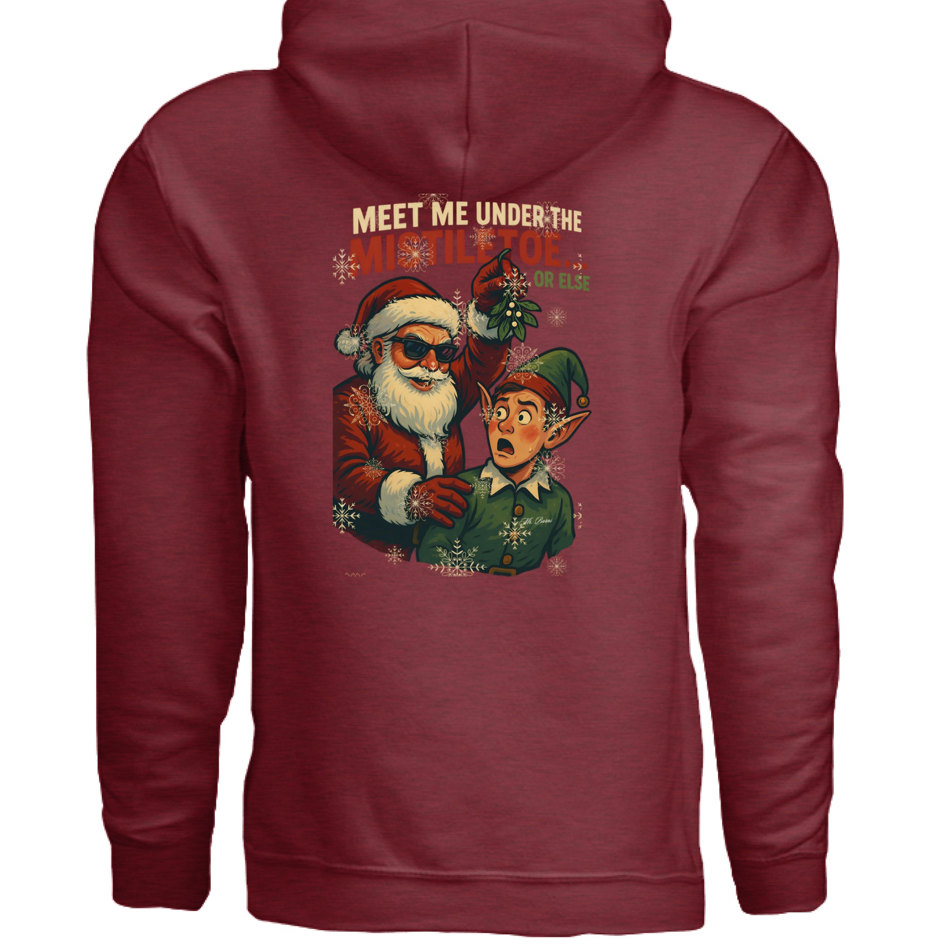 ANTIQUE CHERRY RED - BACK