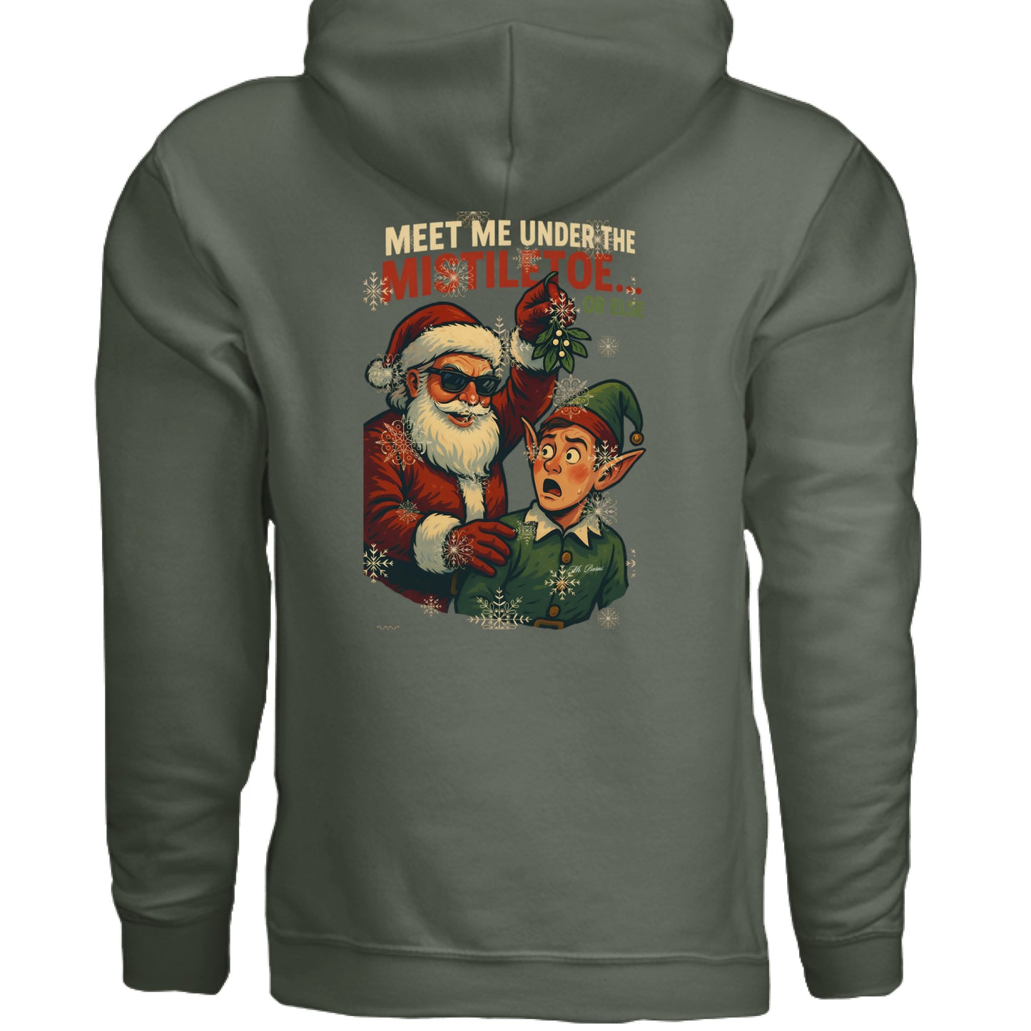 MILITARY GREEN - BACK