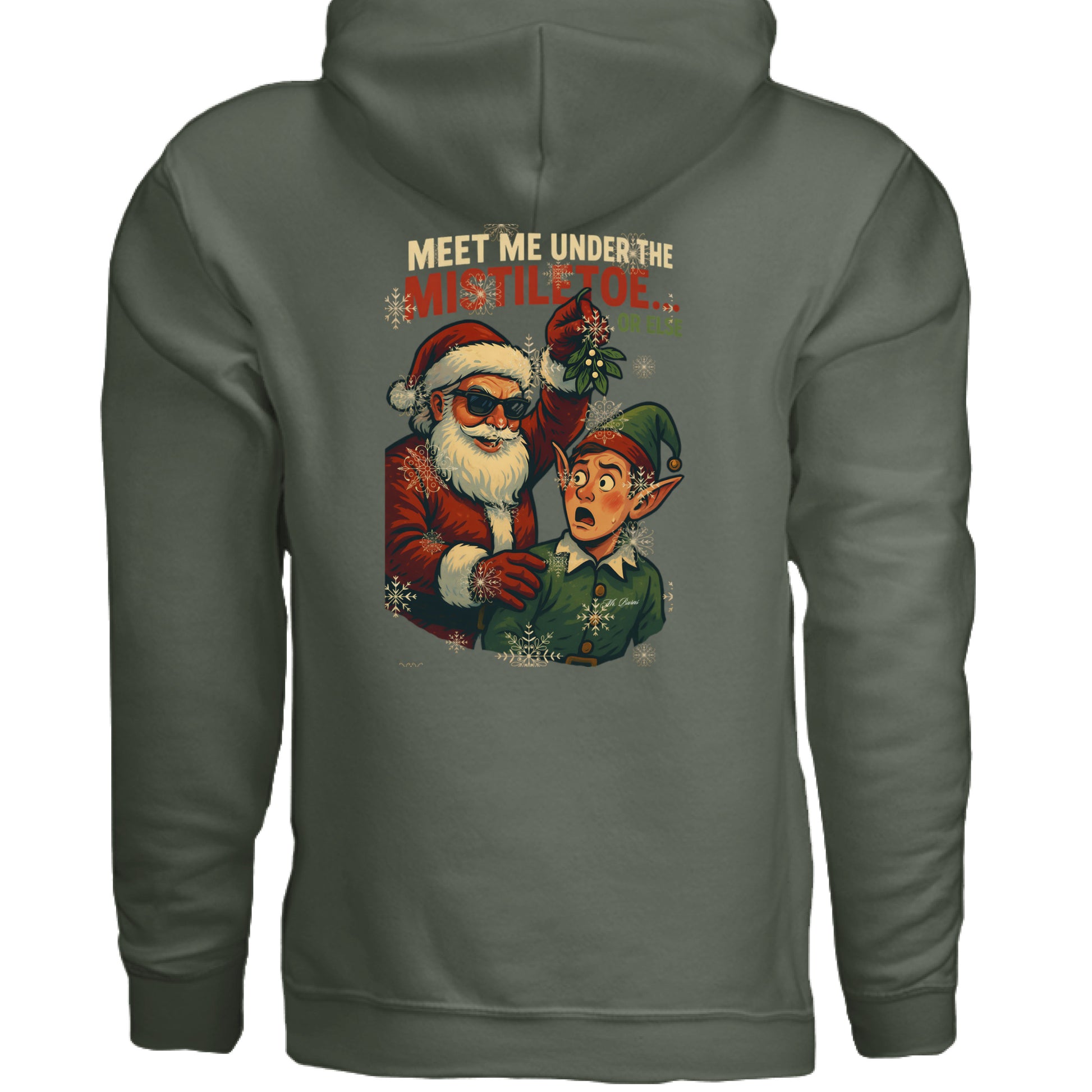 MILITARY GREEN - BACK