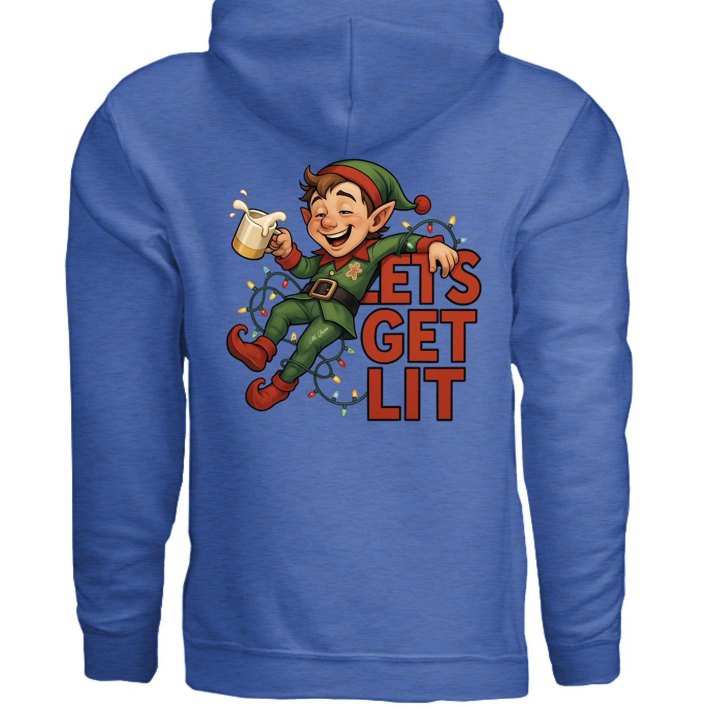 Heather Sport Royal - BACK