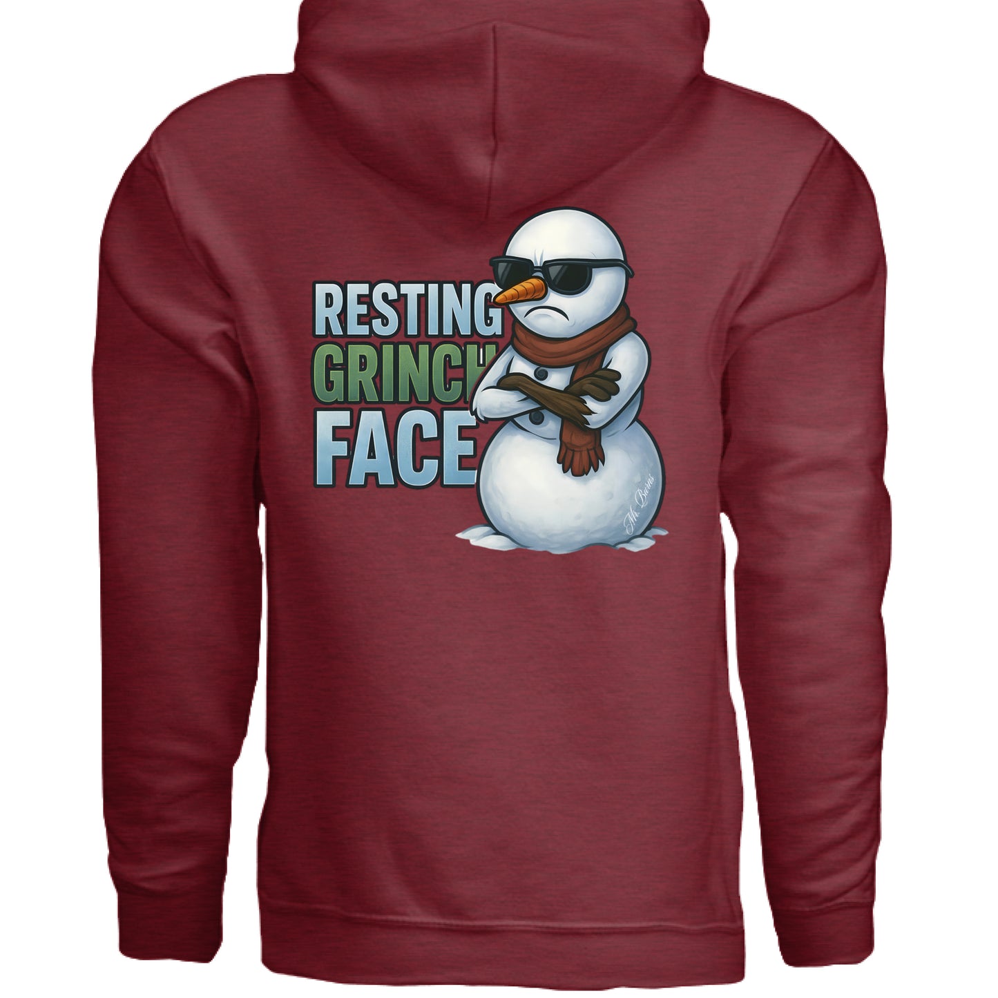 ANTIQUE CHERRY RED - BACK