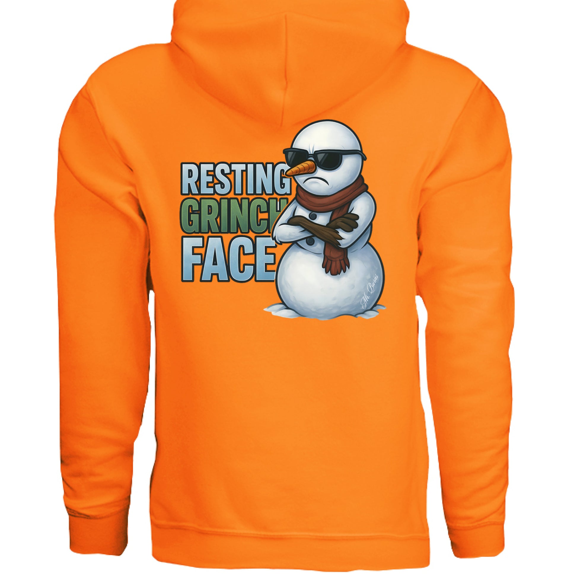 SAFETY ORANGE - BACK