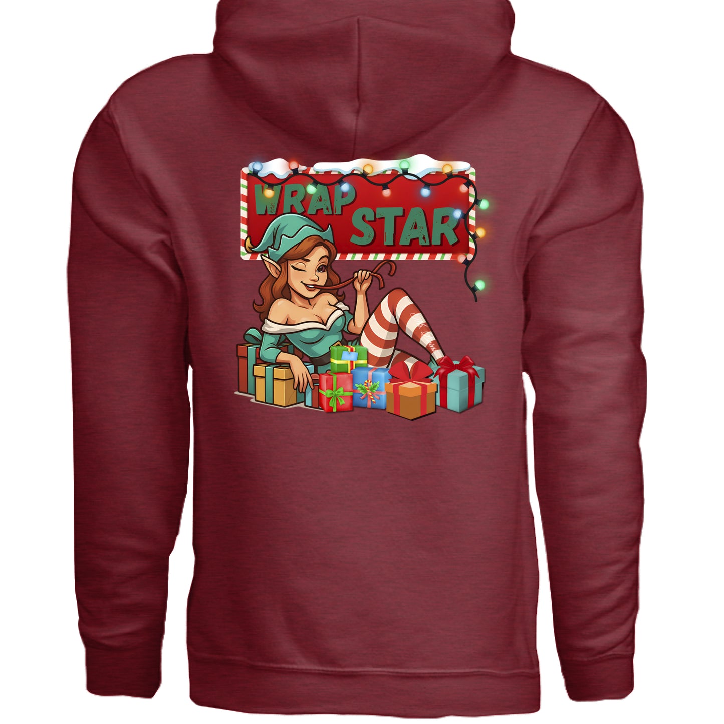 ANTIQUE CHERRY RED - BACK