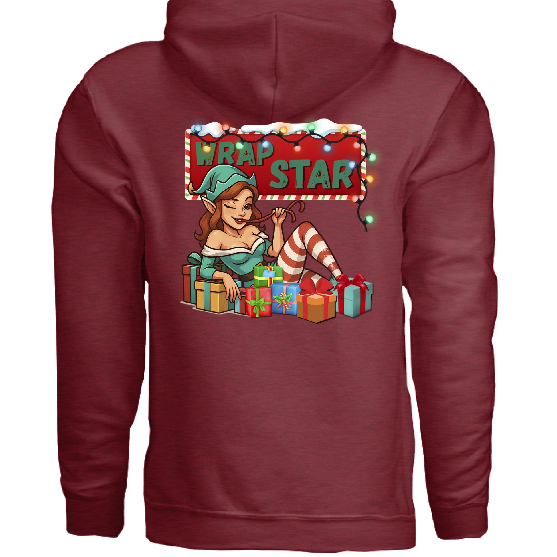 ANTIQUE CHERRY RED - BACK