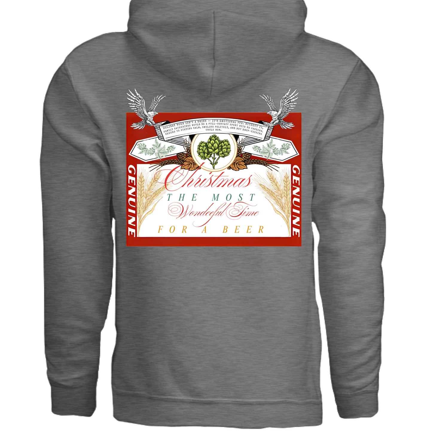 GRAPHITE HEATHER - BACK