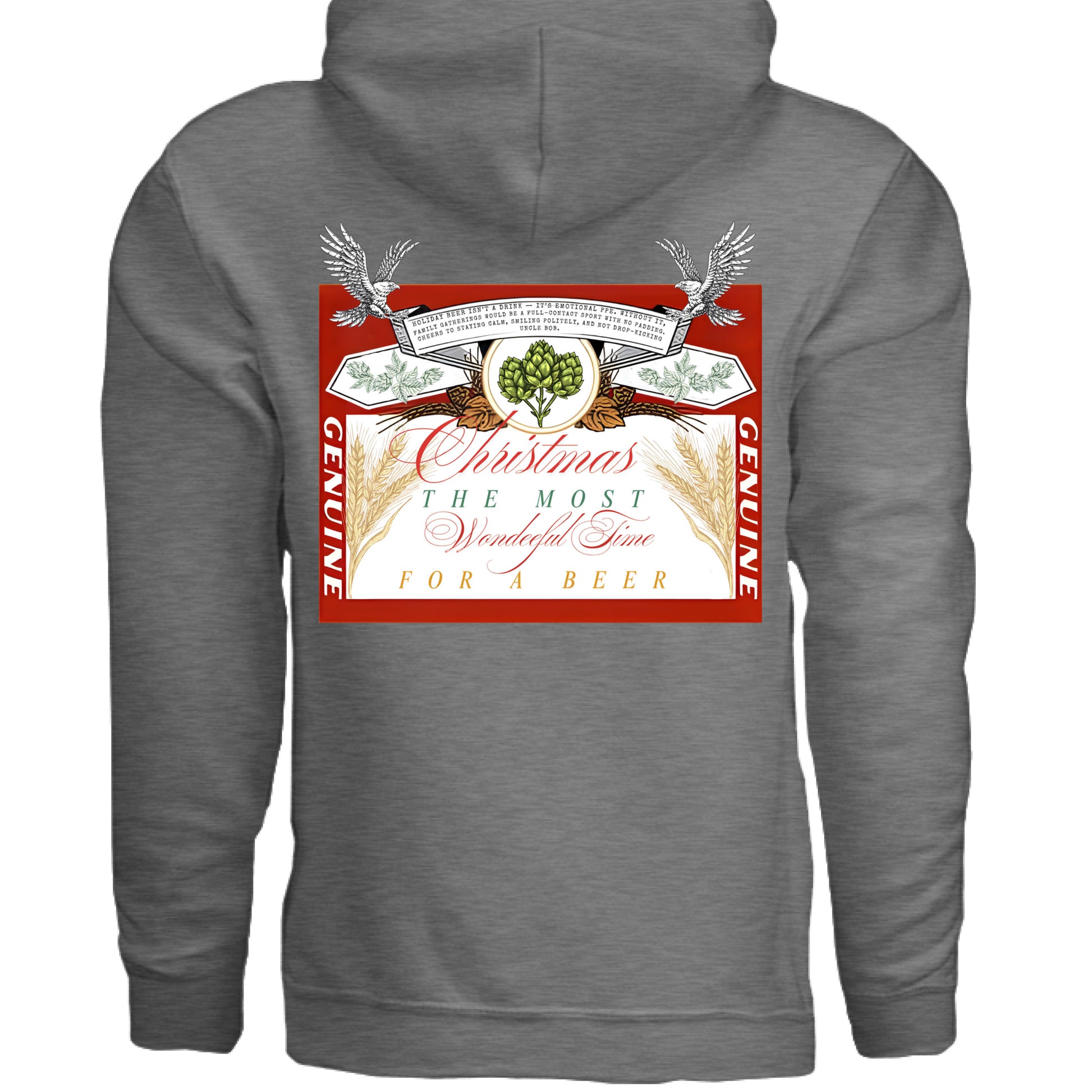 GRAPHITE HEATHER - BACK