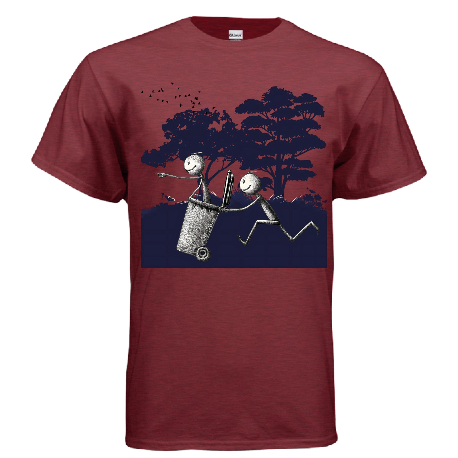 ANTIQUE CHERRY RED - FRONT