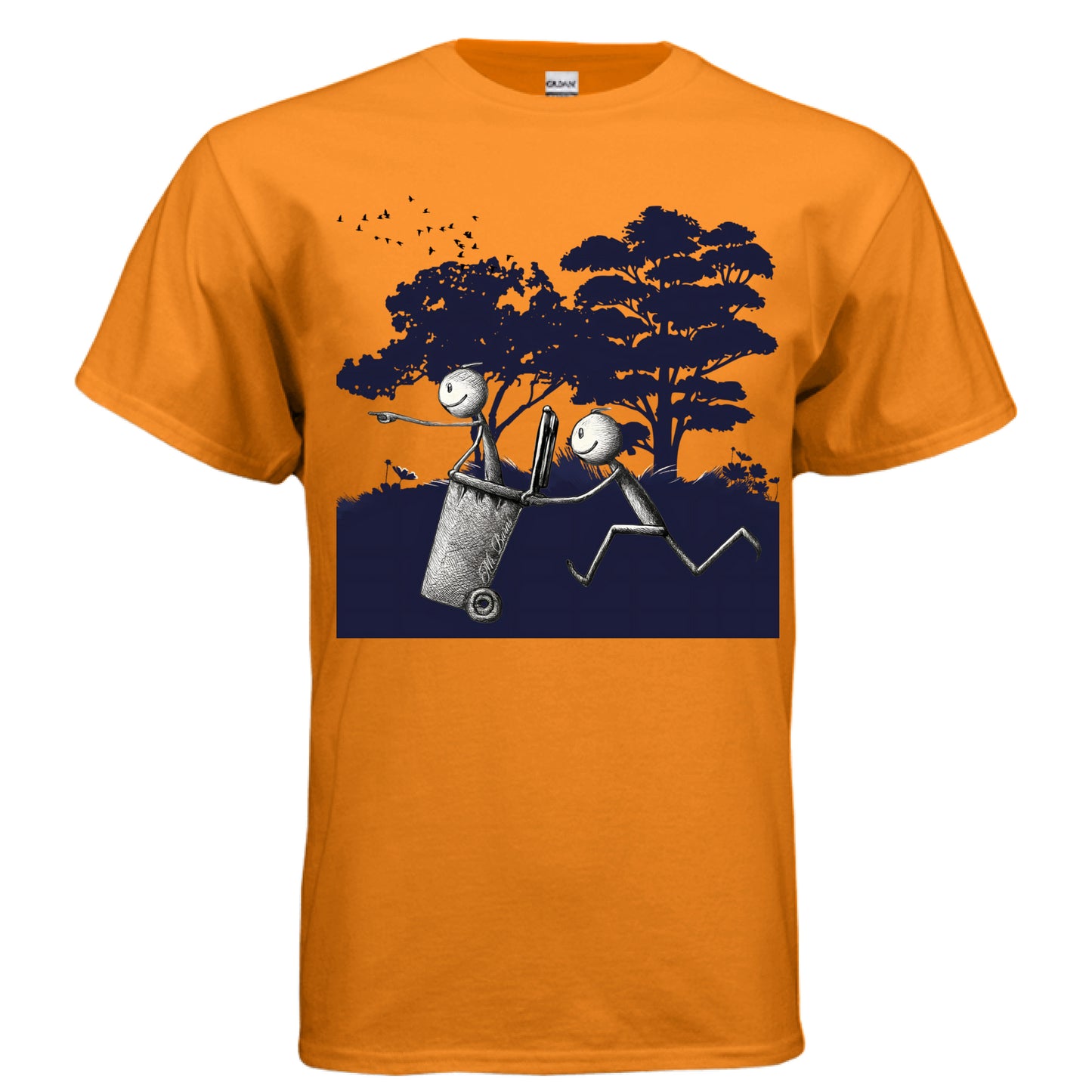 SAFETY ORANGE - FRONT